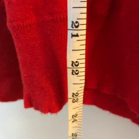 Xs red JCrew turtleneck - Picture 5 of 5